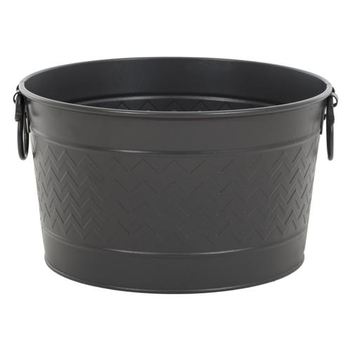  CLASSIC SİYAH ODUN KOVASI 43CM