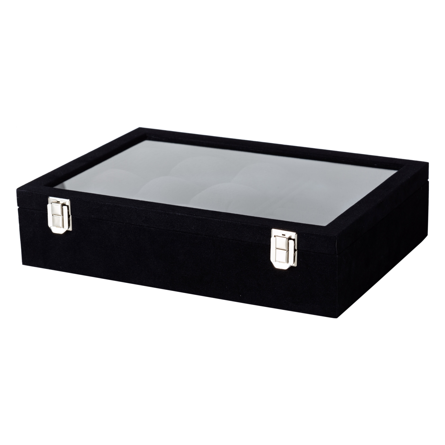 SAAT VE TAKI KUTUSU ALCANTARA SİYAH