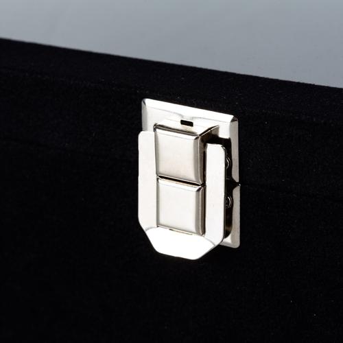  SAAT VE TAKI KUTUSU ALCANTARA SİYAH