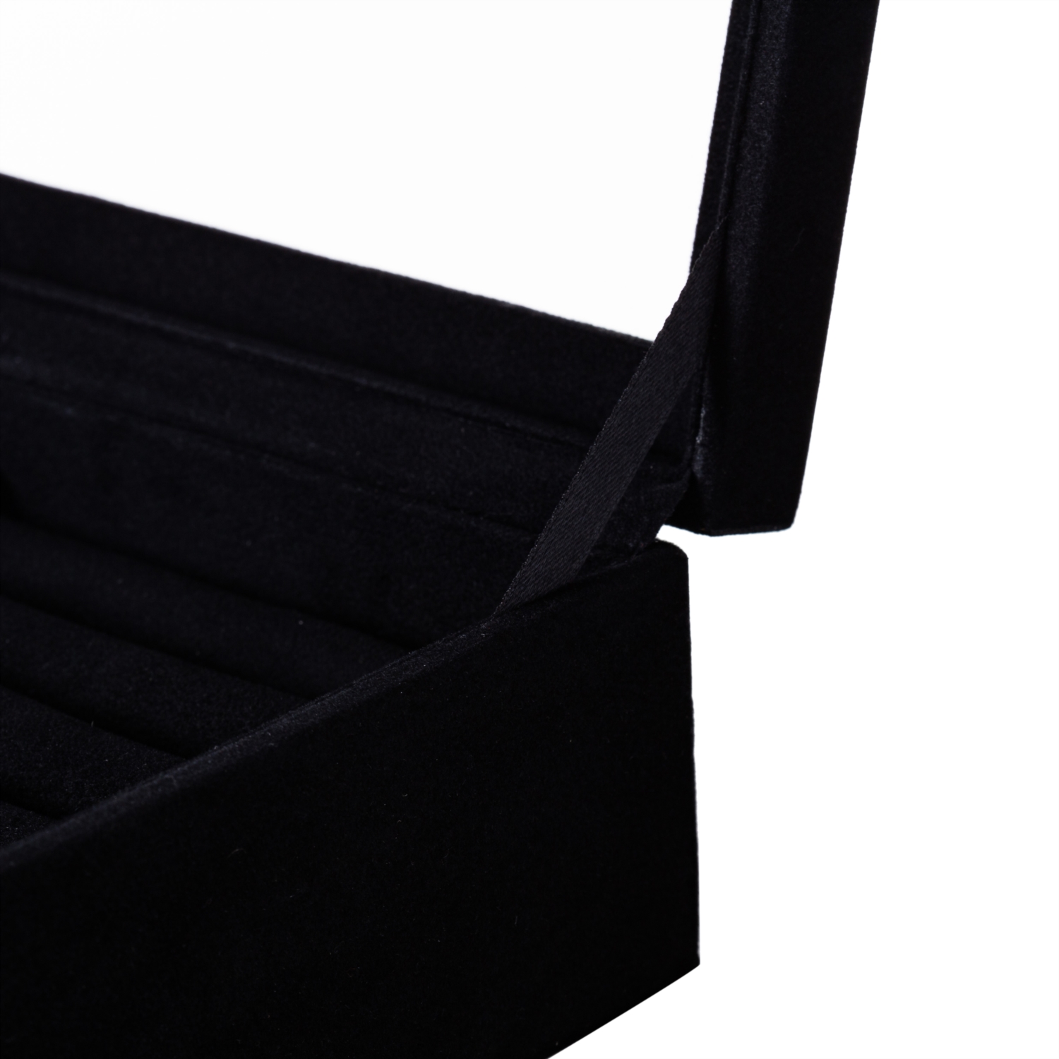 SAAT VE TAKI KUTUSU ALCANTARA SİYAH