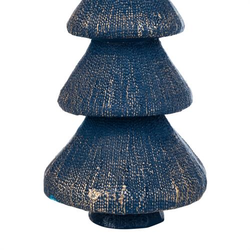  PINE TREE MAVİ BİBLO 8X8X18CM