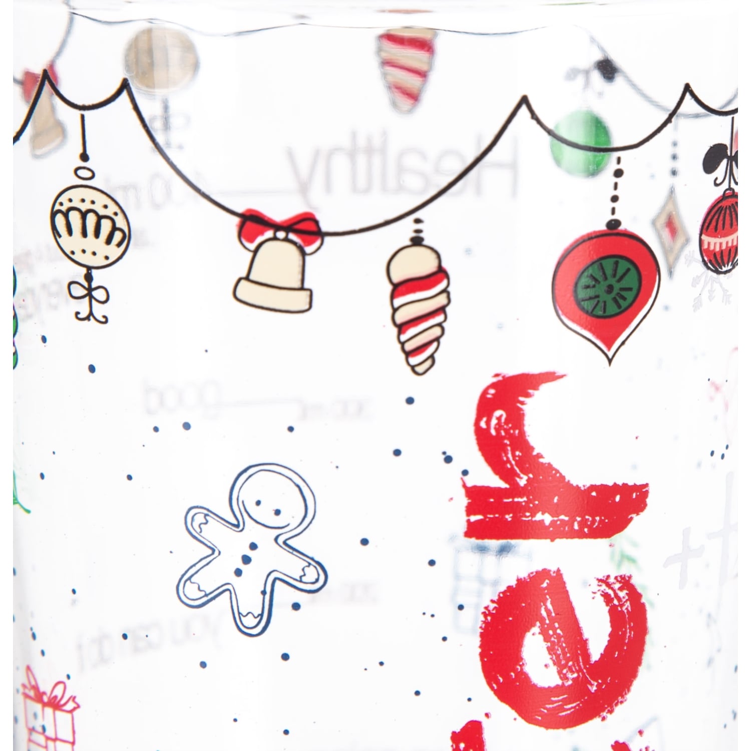 WATER BARDAK 570 ML 2'Lİ SET -YILBAŞI