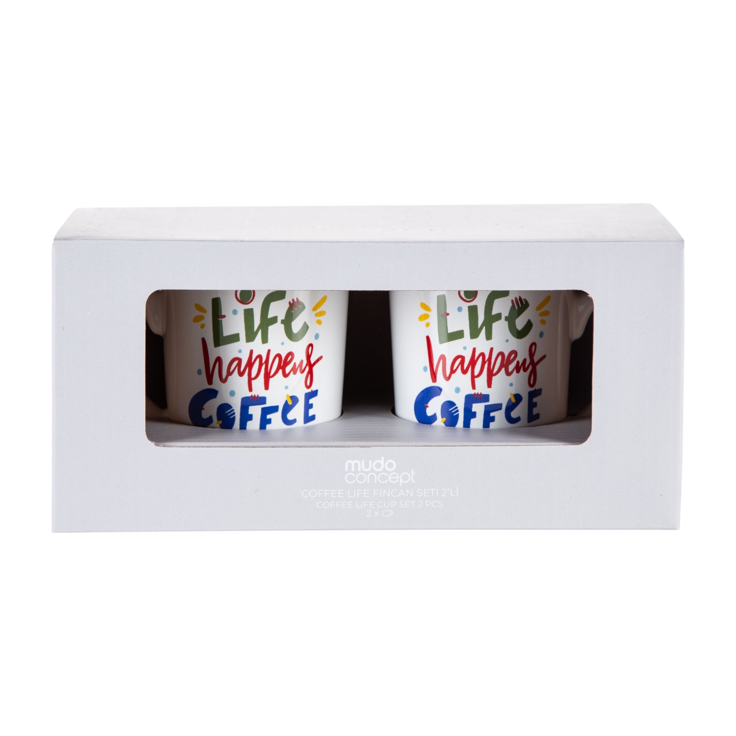 COFFEE LIFE FİNCAN SETİ 2 Lİ 150ML