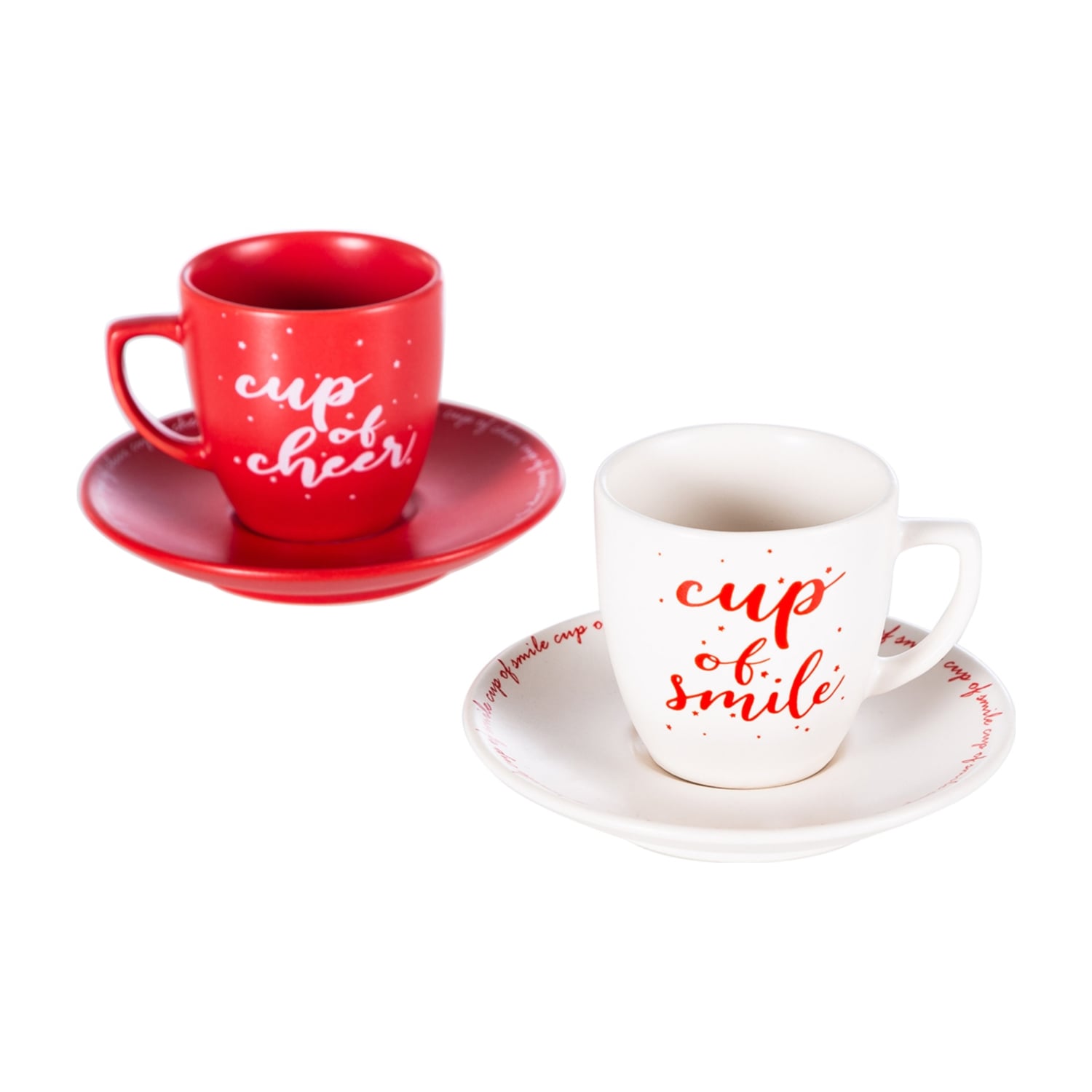 CUP OF CHEER KAHVE FINCANI SETİ 2Lİ 95ML