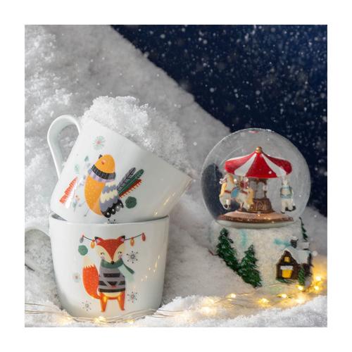  COZY FOX KUTULU PORSELEN KUPA 360ML