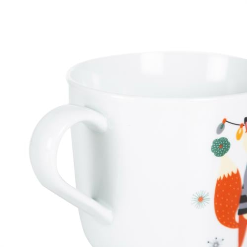  COZY FOX KUTULU PORSELEN KUPA 360ML