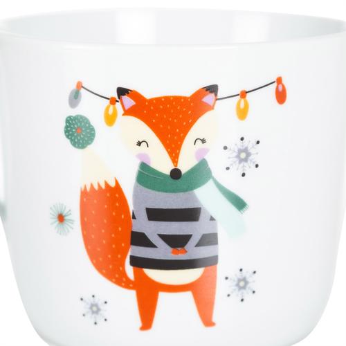  COZY FOX KUTULU PORSELEN KUPA 360ML