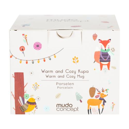  COZY FOX KUTULU PORSELEN KUPA 360ML