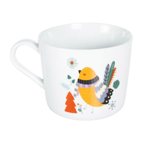  COZY BIRD KUTULU PORSELEN KUPA 360ML