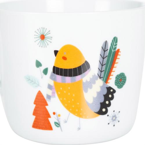  COZY BIRD KUTULU PORSELEN KUPA 360ML