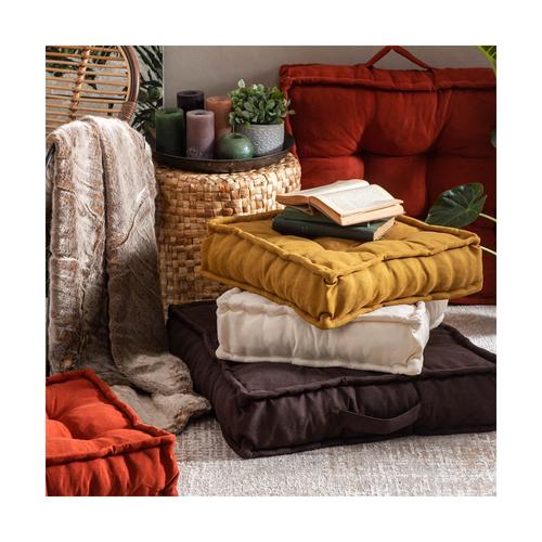  KATIE YER MİNDERİ KİREMİT 60X60X15CM