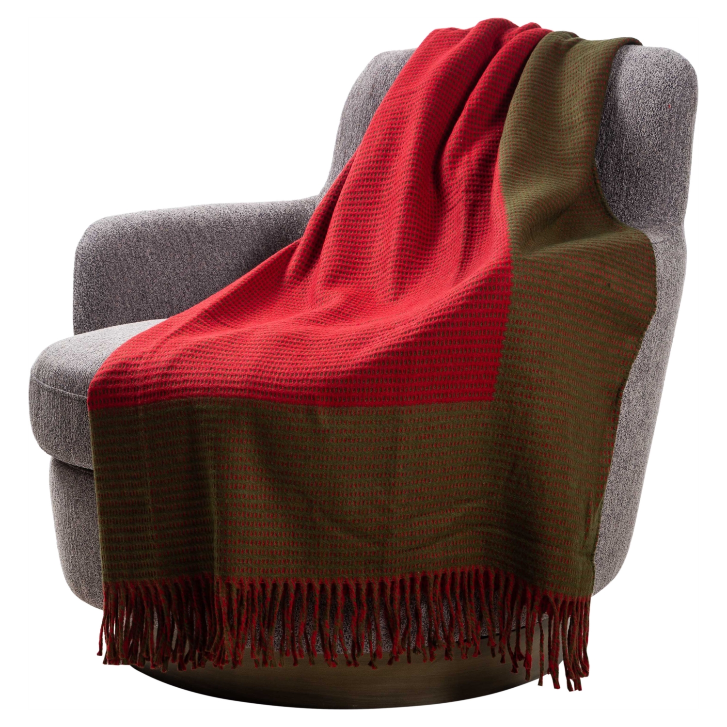 ELSA AKRİLİK SCOTCH BATTANİYE KIRMIZI 200X220CM