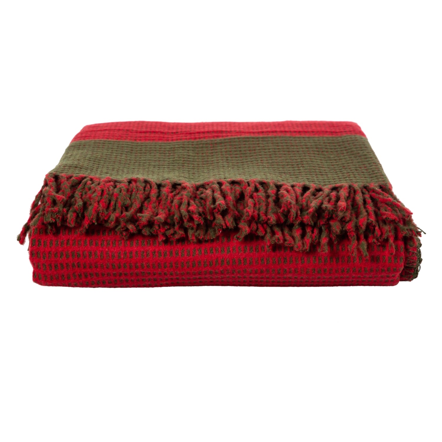 ELSA AKRİLİK SCOTCH BATTANİYE KIRMIZI 200X220CM