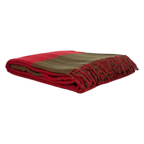 ELSA AKRİLİK SCOTCH BATTANİYE KIRMIZI 150X200CM
