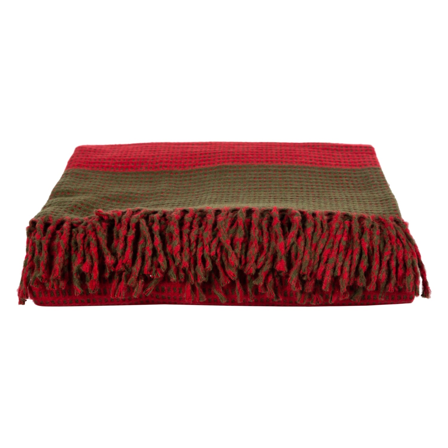 ELSA AKRİLİK SCOTCH BATTANİYE KIRMIZI 150X200CM