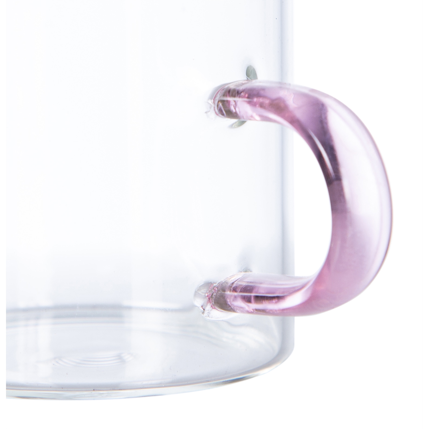 BOROSİLİKAT FİNCAN -PEMBE 150 ML