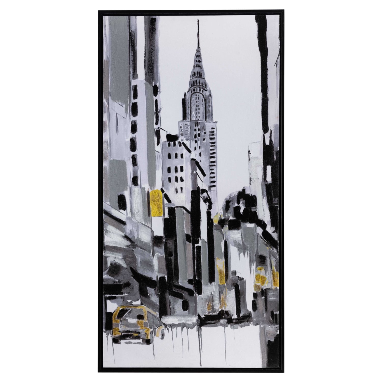 BROADWAY ÇERÇEVELI YAĞLIBOYA TABLO 70X140CM