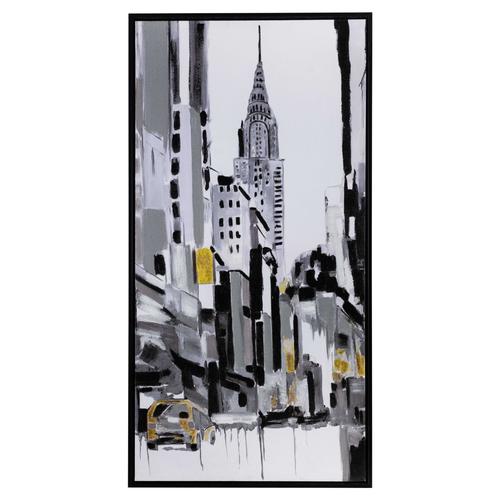  BROADWAY ÇERÇEVELI YAĞLIBOYA TABLO 70X140CM