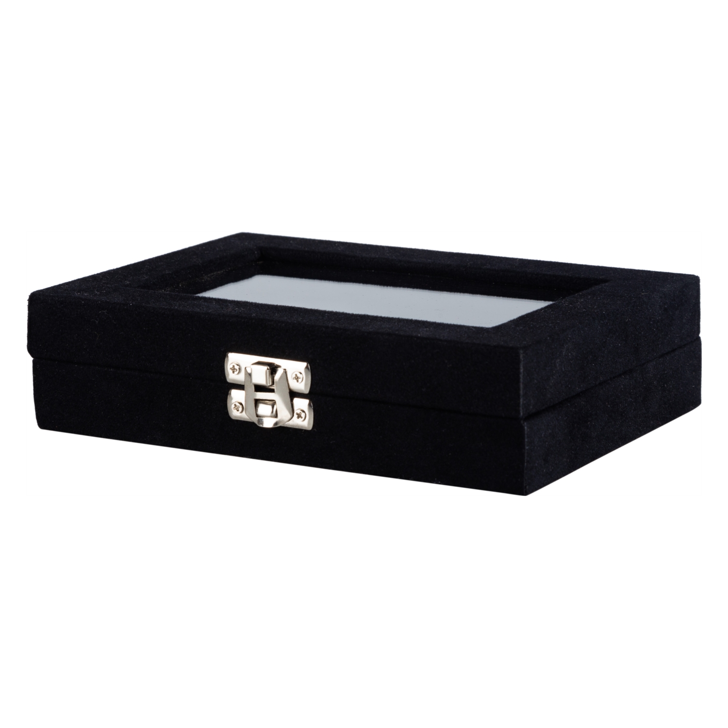 MİNİ TAKI KUTUSU ALCANTARA SİYAH