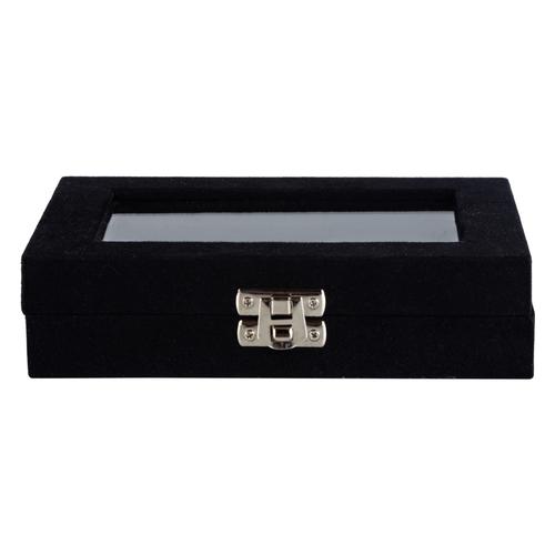  MİNİ TAKI KUTUSU ALCANTARA SİYAH