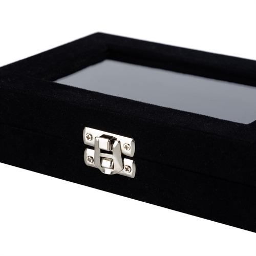  MİNİ TAKI KUTUSU ALCANTARA SİYAH