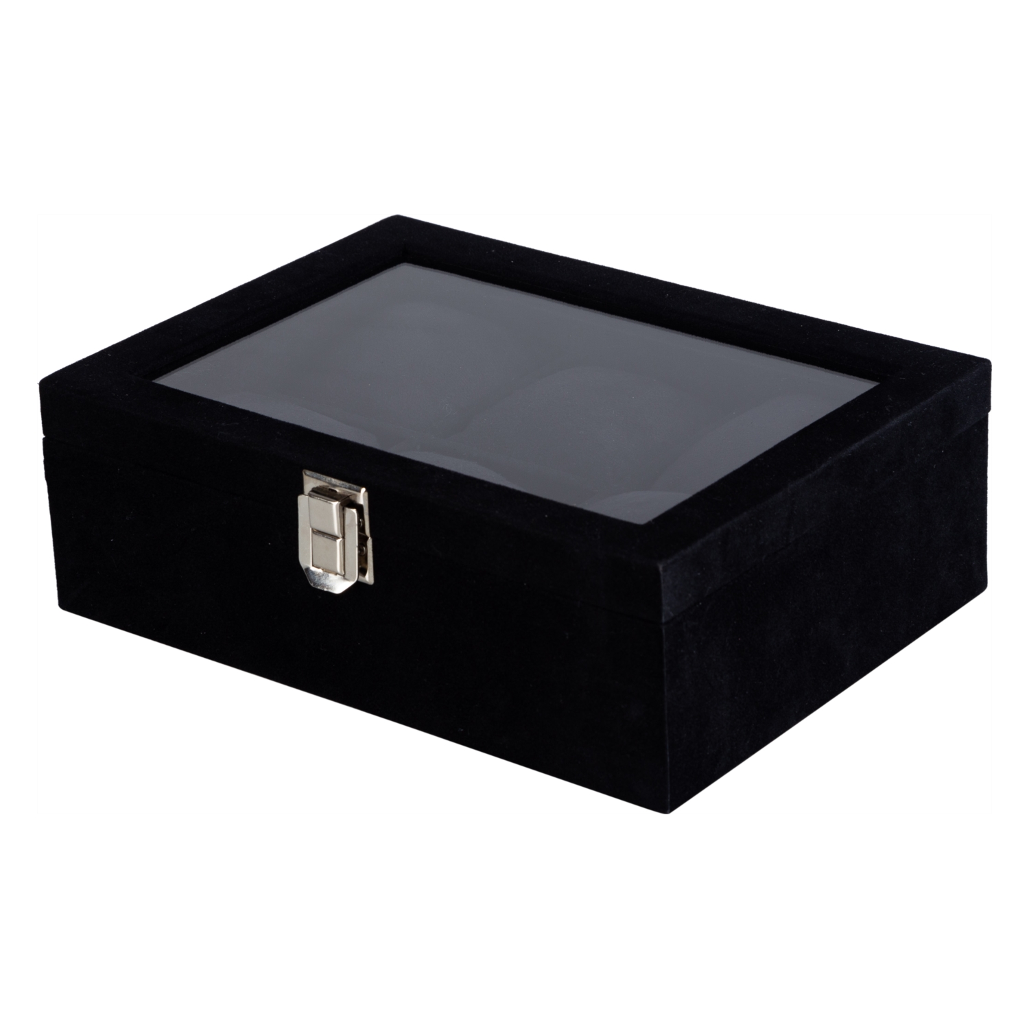 SAAT KUTUSU 6'LI ALCANTARA SİYAH