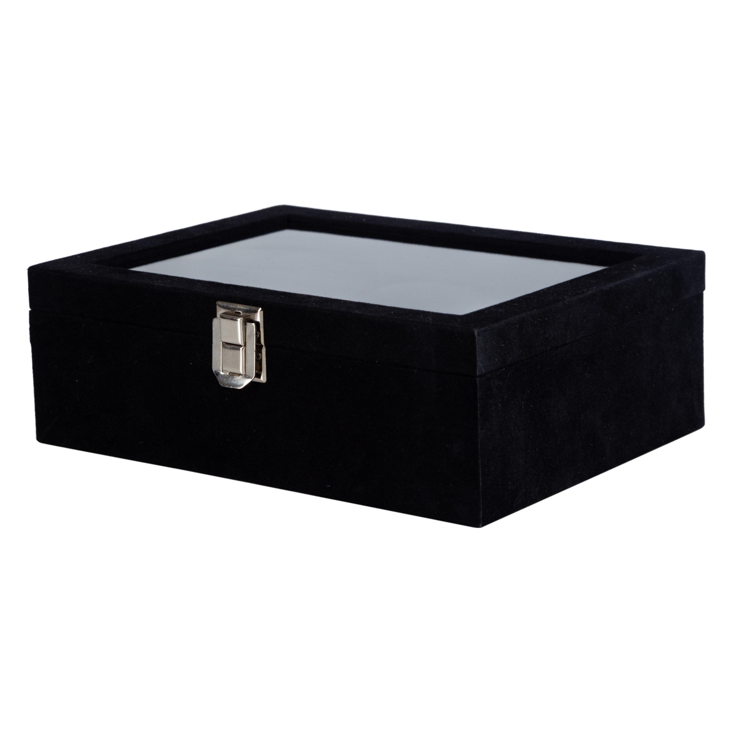 SAAT KUTUSU 6'LI ALCANTARA SİYAH