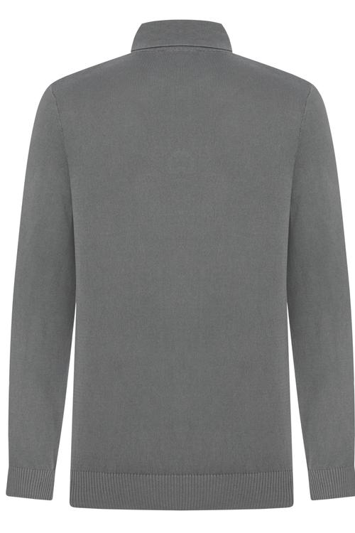  DÜĞMELİ POLO YAKA KAZAK