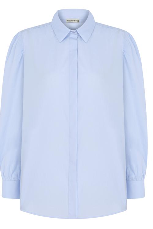  OVESIZE MAVİ GÖMLEK