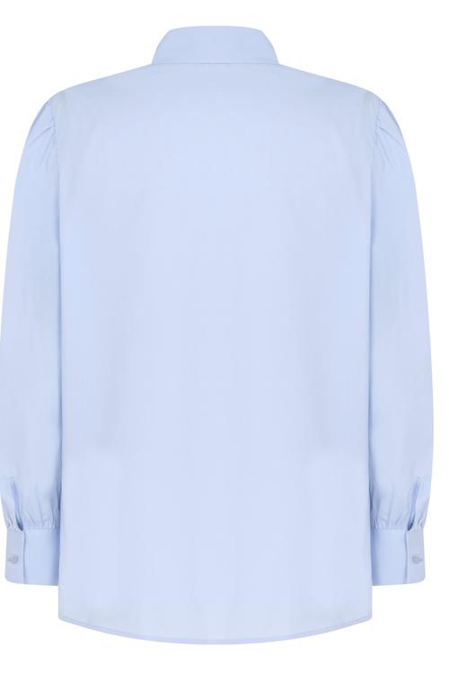  OVESIZE MAVİ GÖMLEK