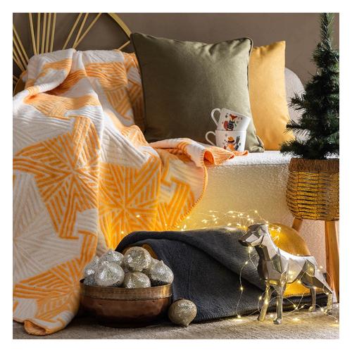  ECHO PAMUKLU BATTANİYE KREM SARI 200X220CM