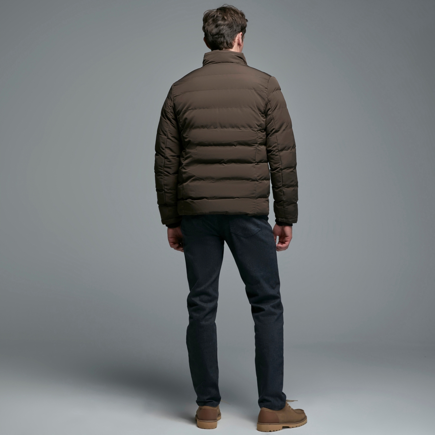 DİK YAKA ŞİŞME MONT