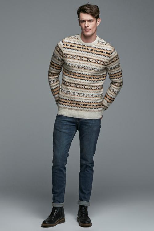  JAKARLI BİSİKLET YAKA TRİKO KAZAK