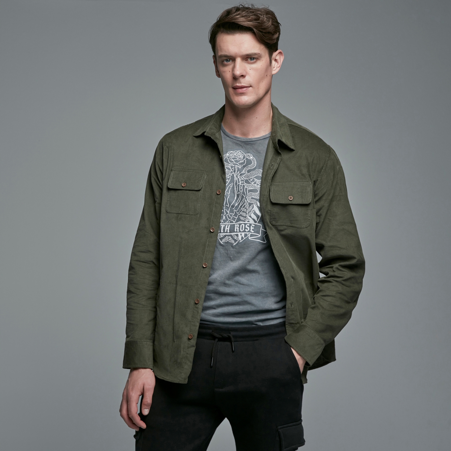 CEP DETAYLI CEKET GÖMLEK