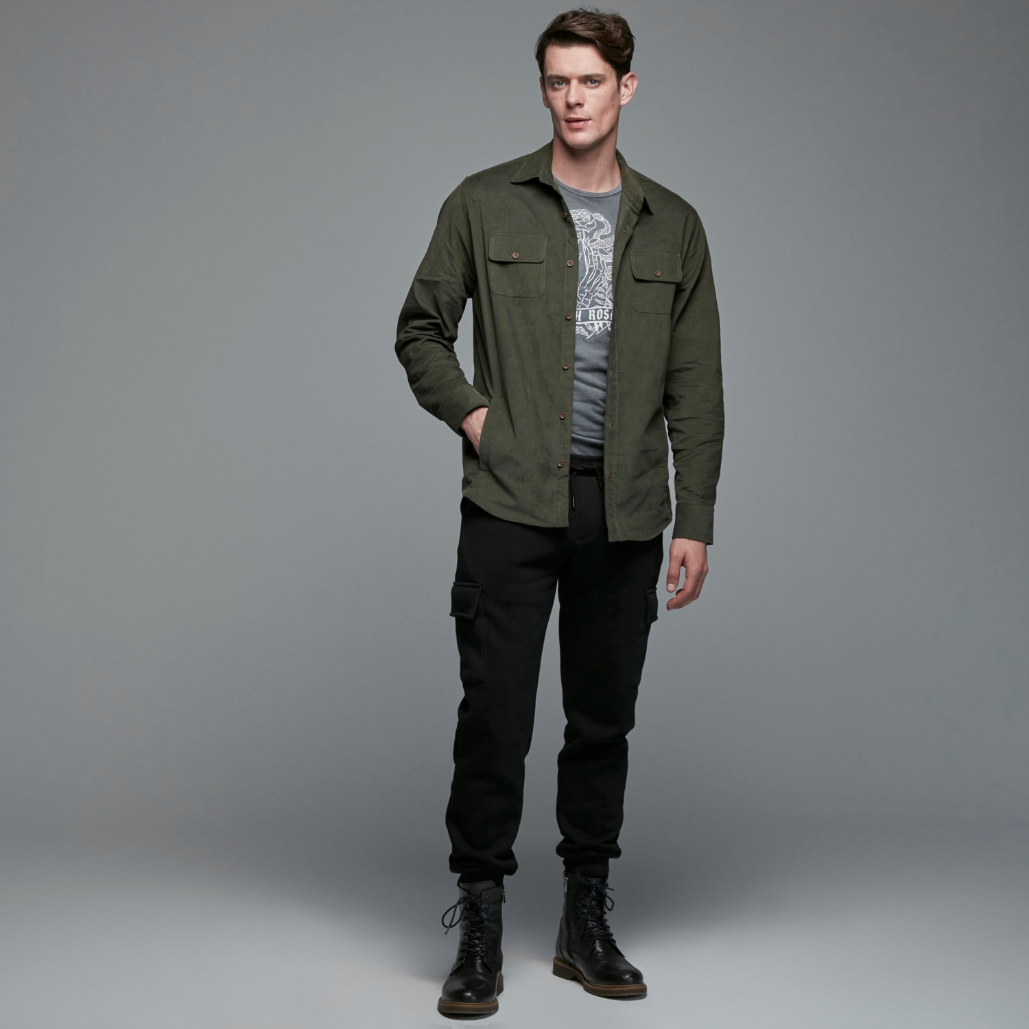 CEP DETAYLI CEKET GÖMLEK