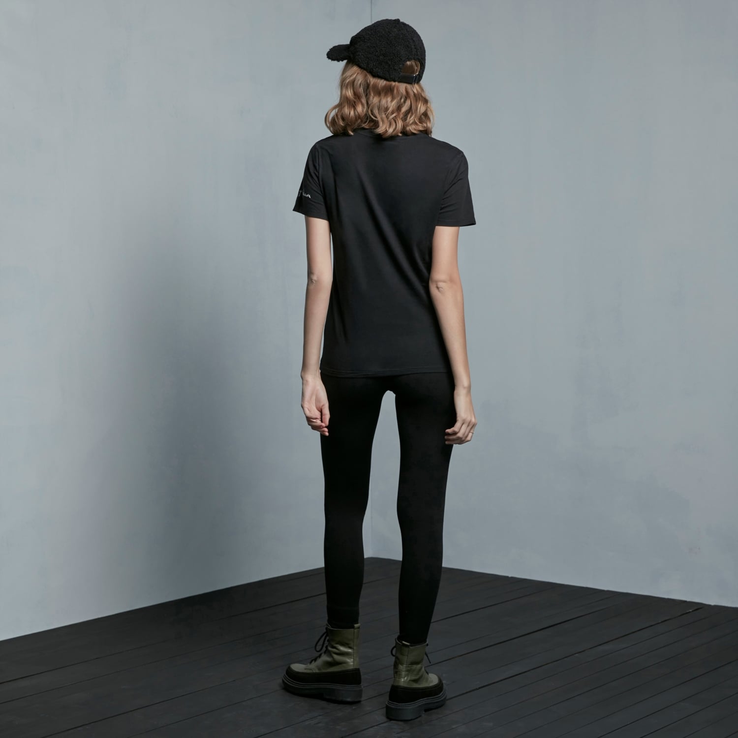 BELİ LASTİKLİ YÜKSEL BEL TAYT