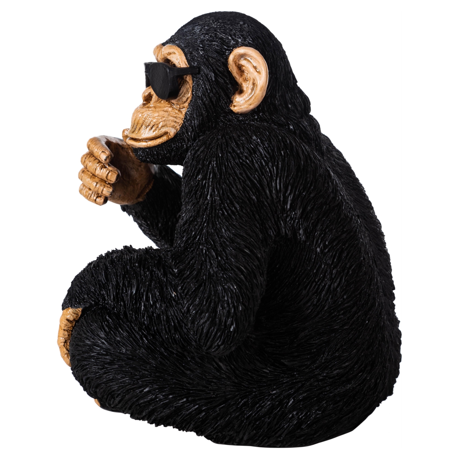 COOL MONKEY SİYAH BİBLO 30X30X33CM