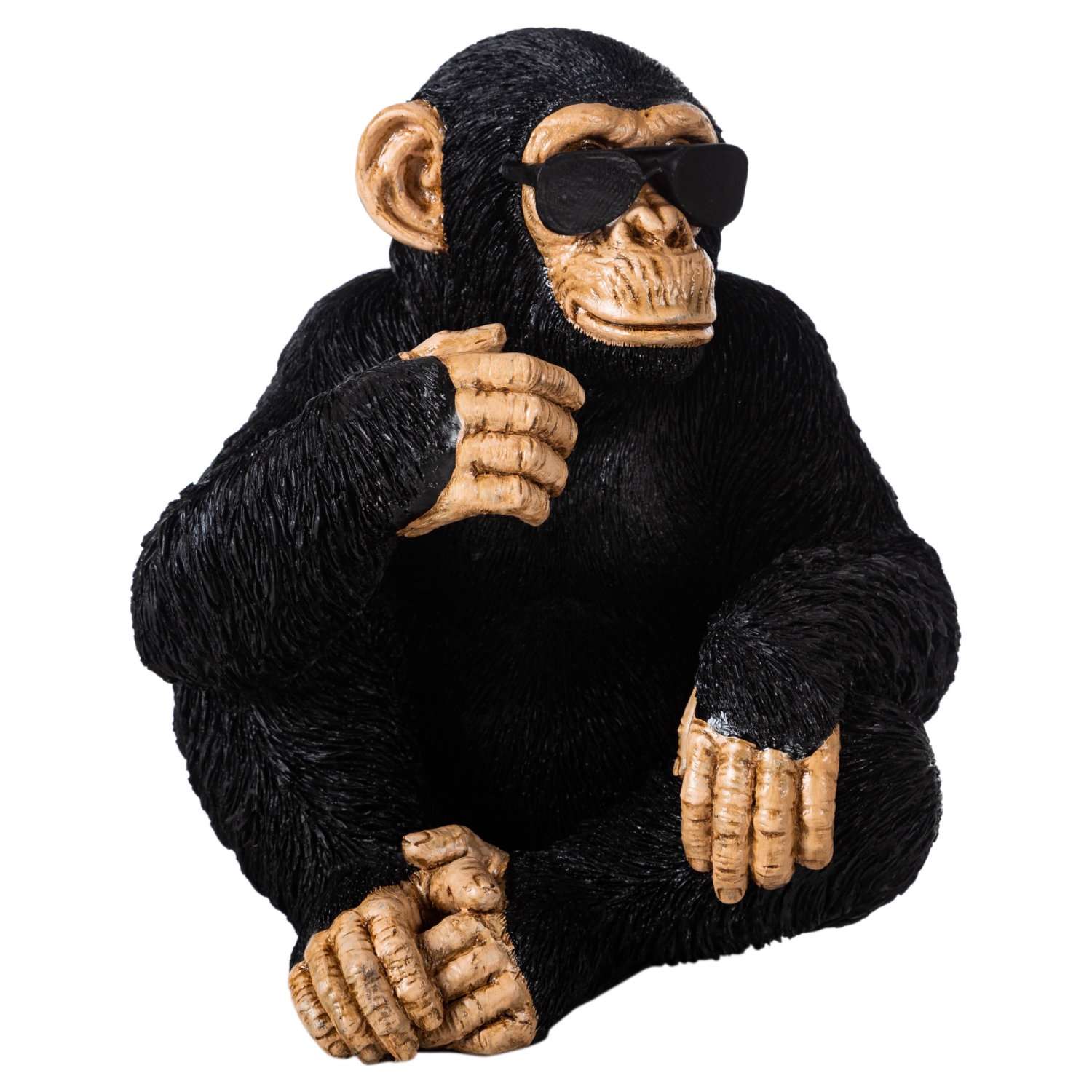 COOL MONKEY SİYAH BİBLO 30X30X33CM