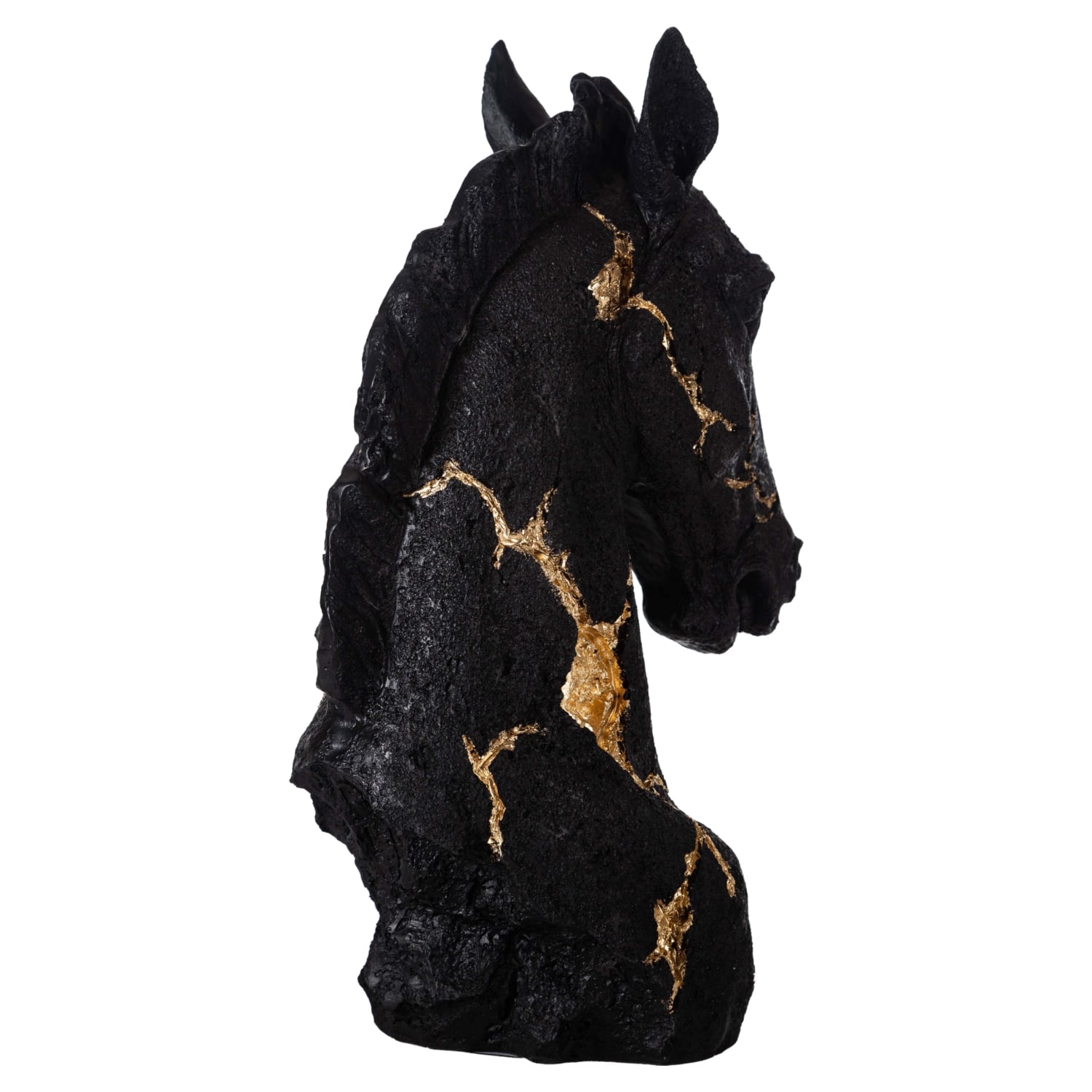 ANTIQUE HORSE BÜST BİBLO 15X25X38CM