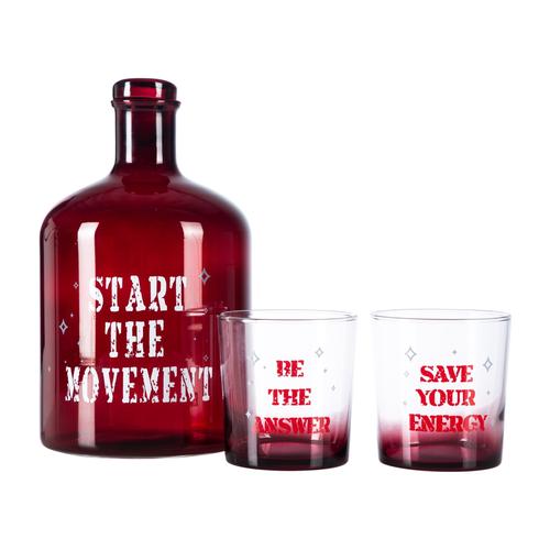  RETRO RED İÇEÇEK SETİ