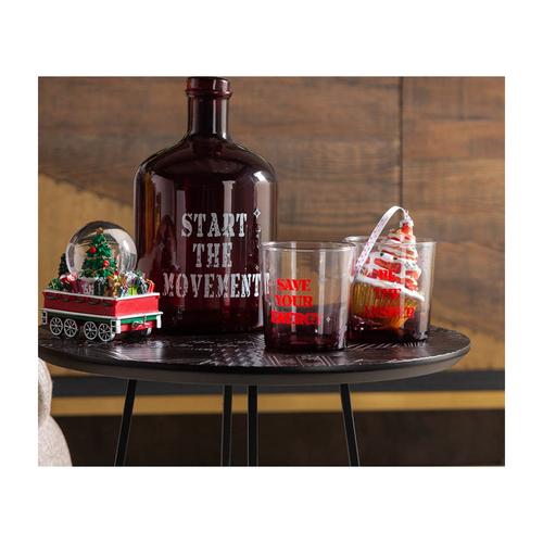  RETRO RED İÇEÇEK SETİ