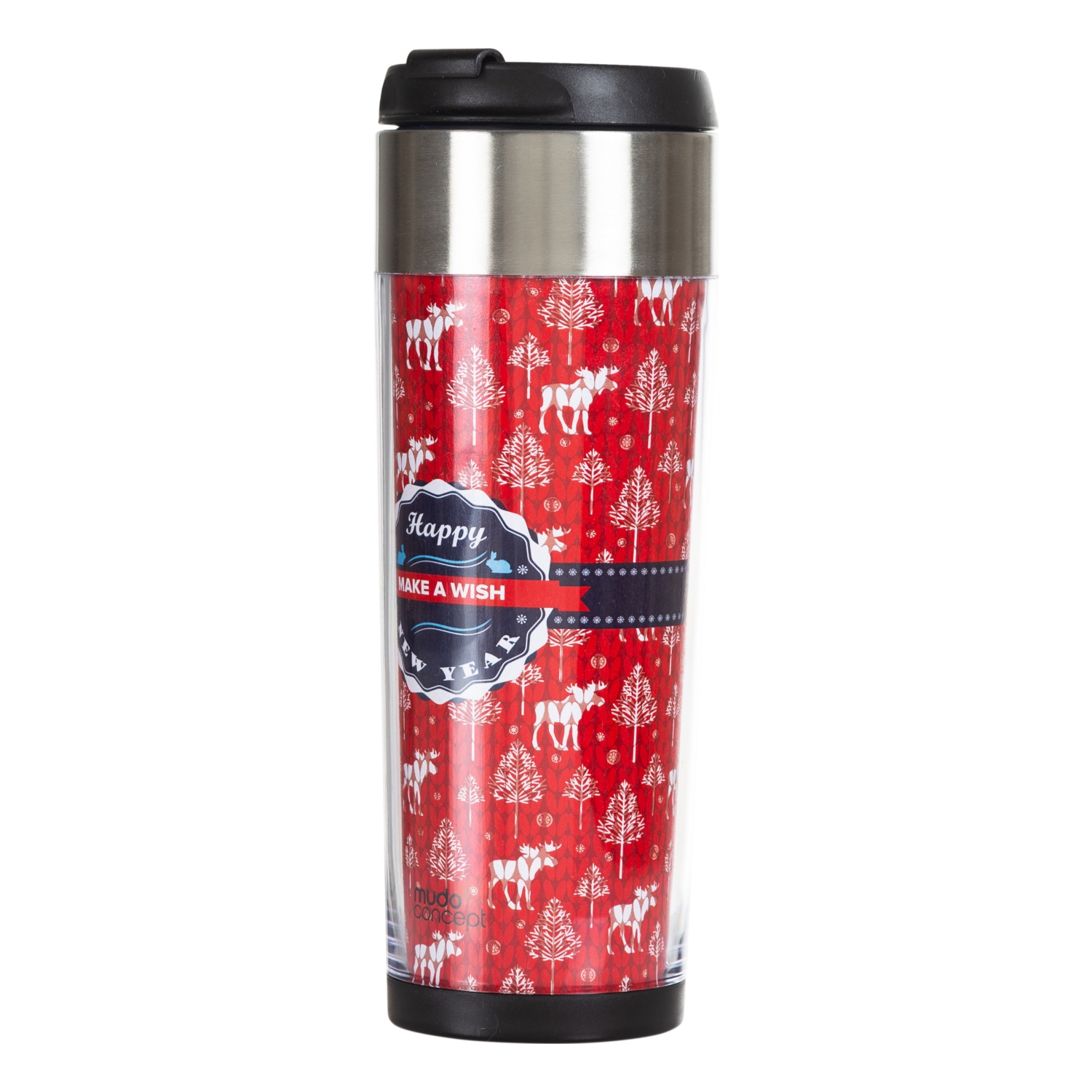 ÇANTALI TERMOS MUG 350 ML - KIRMIZI