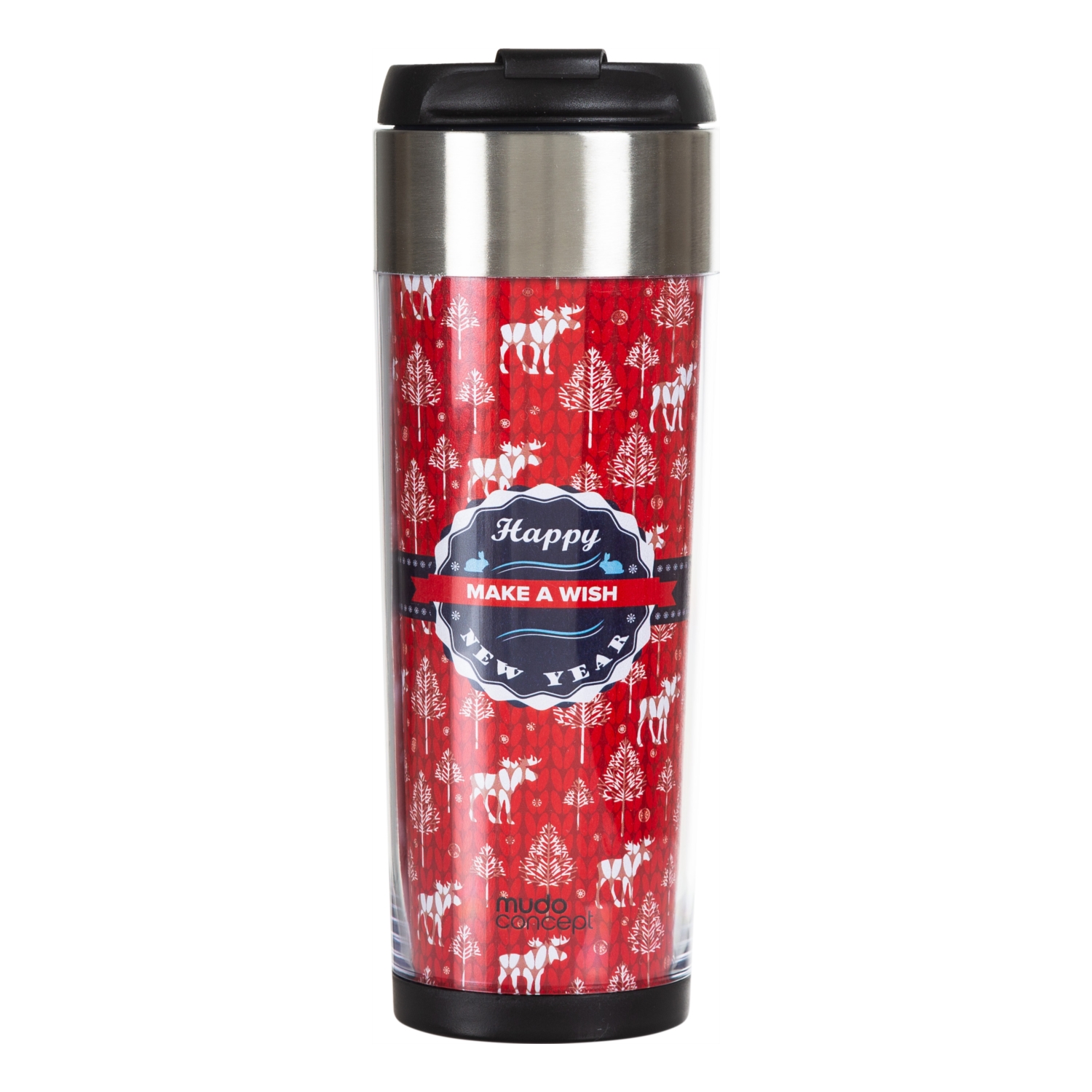 ÇANTALI TERMOS MUG 350 ML - KIRMIZI