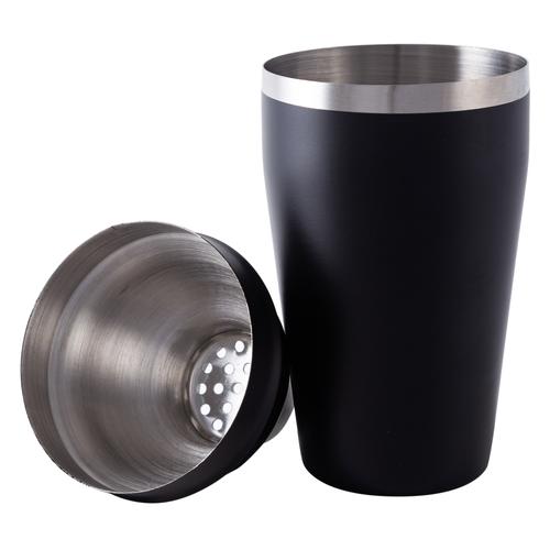  ÇELİK KOKTEYL SHAKER SİYAH 500 ML