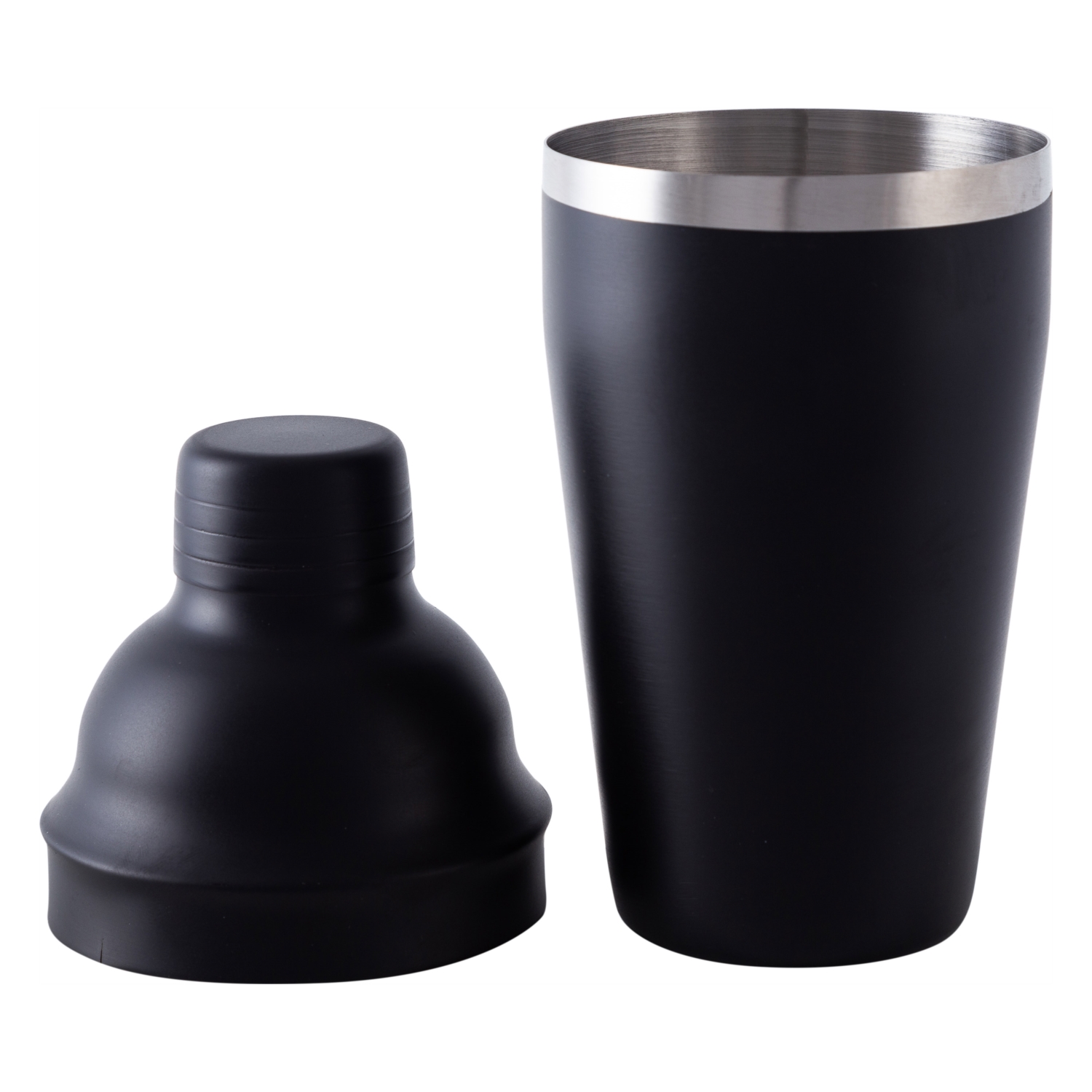 ÇELİK KOKTEYL SHAKER SİYAH 500 ML