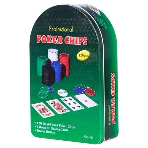  POKER CHIPS 120 Lİ