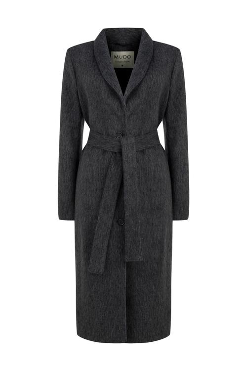  KUŞAKLI KAŞE PALTO