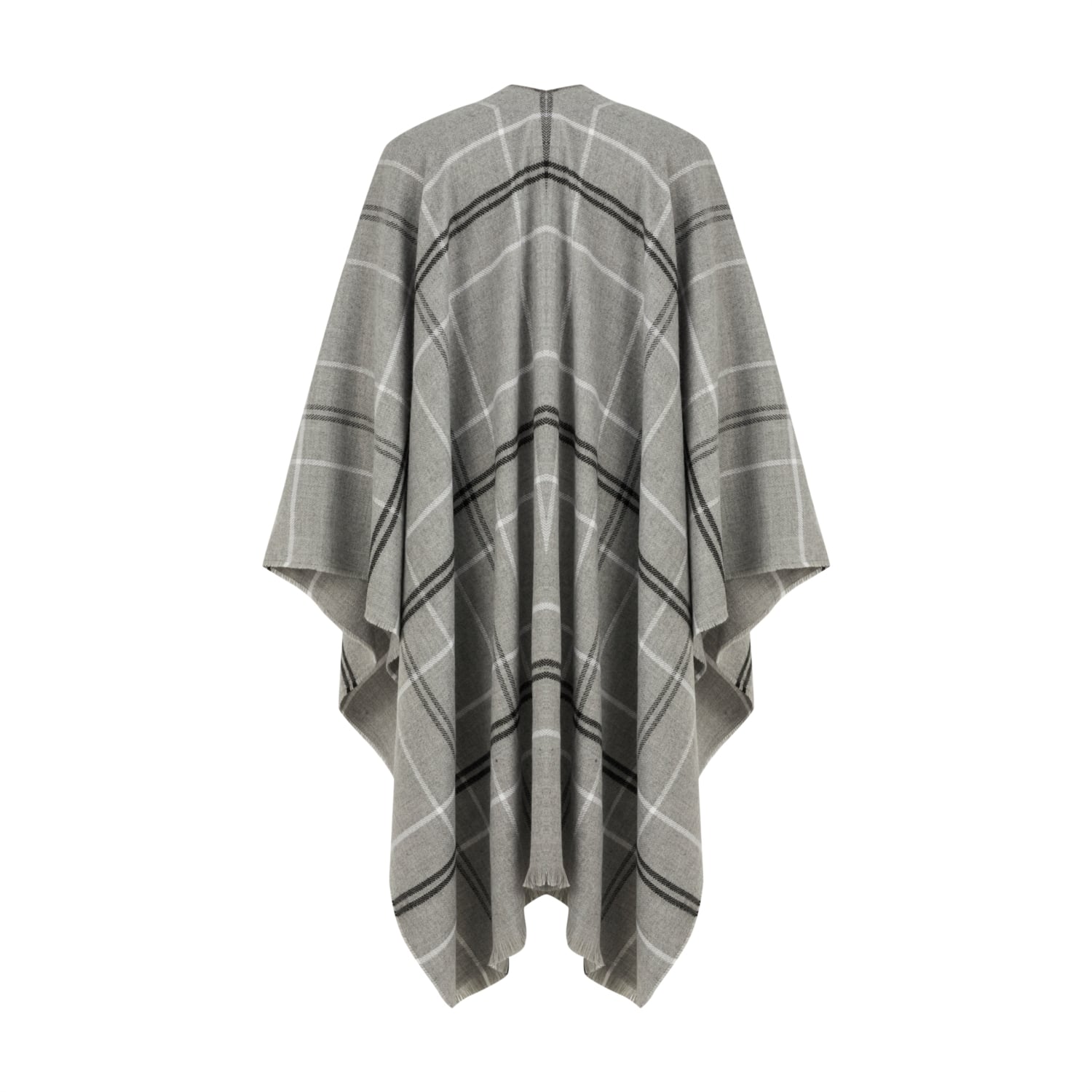 ÇİZGİLİ PANÇO ŞAL