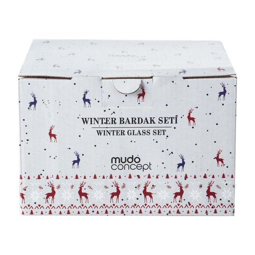  WINTER BARDAK SETİ 4LÜ -250 ML