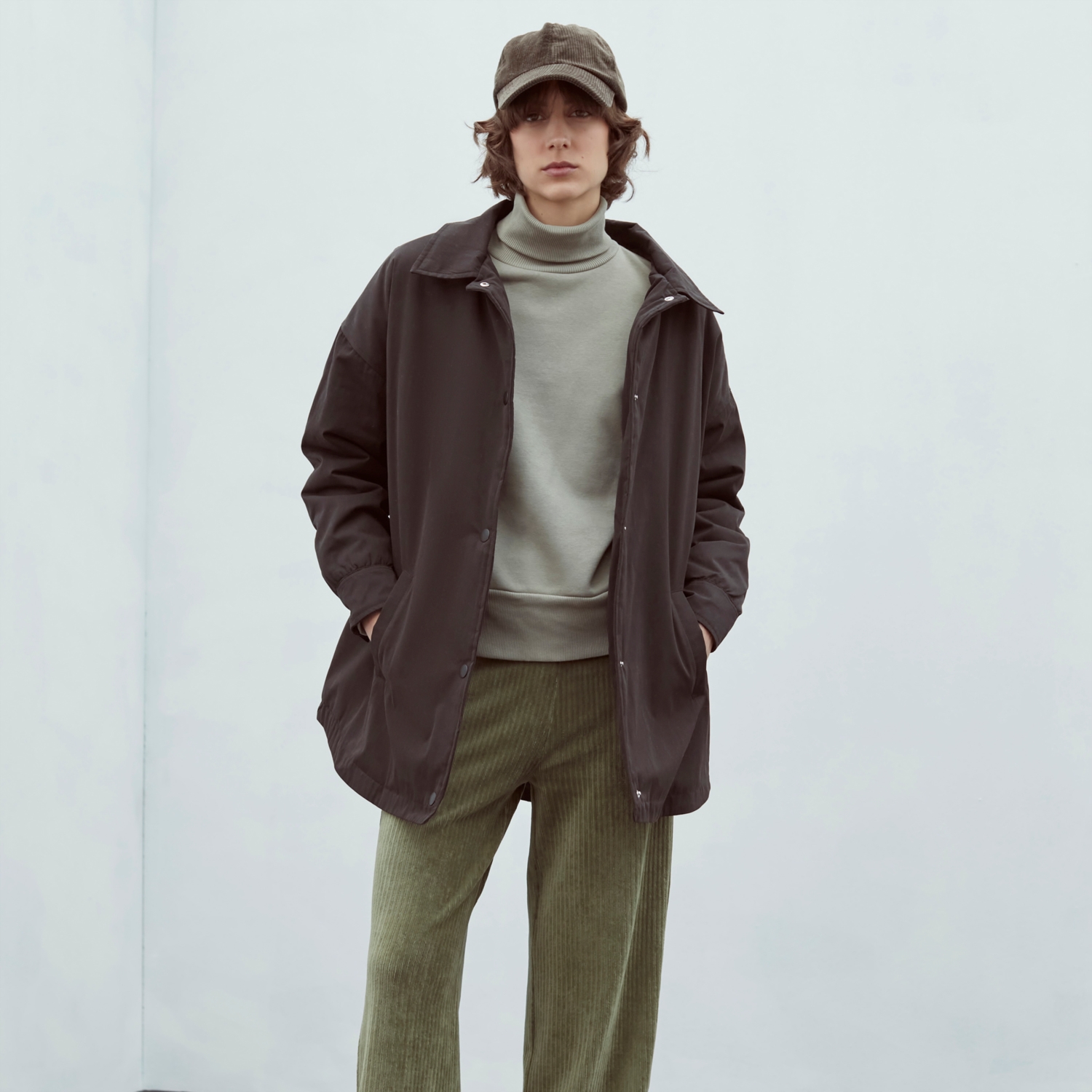 OVERSIZE İNCE MONT CEKET